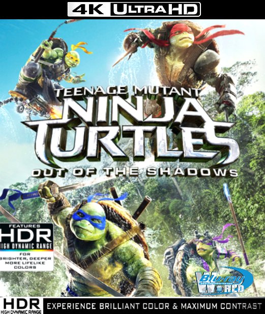 UHD075.Teenage Mutant Ninja Turtles Out of the Shadows 4K UHD (55G)